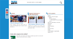 Desktop Screenshot of palpitedigital.com.br